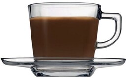PASABAHCE Zestaw kawowy Carre 215ml (12 elementów)