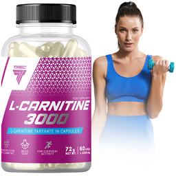 L-Karnityna Mocny Spalacz Tłuszczu 3000 60 Kaps Trec