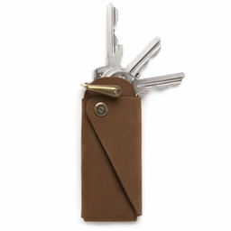 Skórzany Brelok do Kluczy Brdrene BR02 J Brązowe