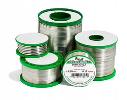 Cyna bezołowiowa Sn99,3Cu0,7 0,25mm 100g