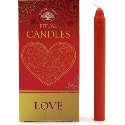 Zestaw 10 Świeczek Rytualnych LOVE - Miłość