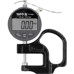Yato GRUBOŚCIOMIERZ ZEGAROWY 12,7 MM / 0,01 MM