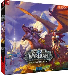 Good Loot PUZZLE 1000 WORLD OF WARCRAFT DRAGONFLIGHT