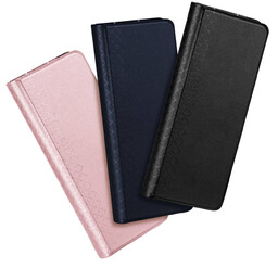 Skórzane etui z klapką i portfelem do Samsung