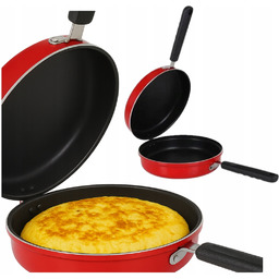 Patelnia Dwustronna do omletu Tortilla placków z powłoką