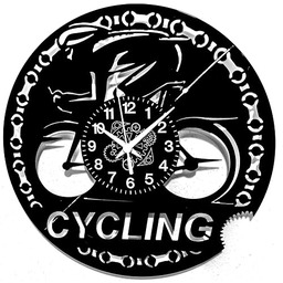 Instant Karma Clocks Zegar ścienny Kolarstwo Rower Pomysł