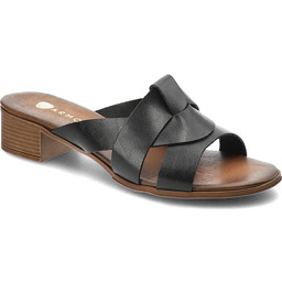 Armodo Czarne Klapki Stylowe Buty Damskie