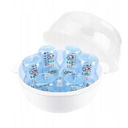 Sterylizator Mikrofalowy Z Rusztowem Parowym 200ML Wody Prosta