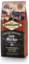 Carnilove Lamb Wild Boar For Adult 12kg