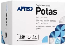Potas APTEO, 100 tabletek