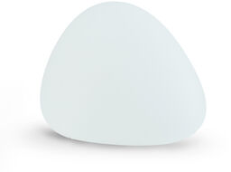 Lampa ogrodowa kamień STONE S 30cm E27 biały