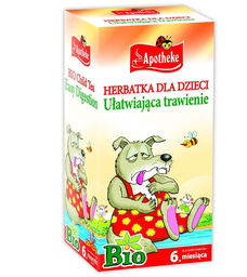 Apotheke Koper Włoski, Melisa, Mięta Bio, herbatka