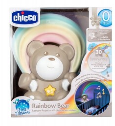 Chicco Miś Z Projektorem Tęczy Rainbow Neutral Maluszka