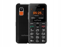 Telefon komórkowy myPhone Halo Easy czarny