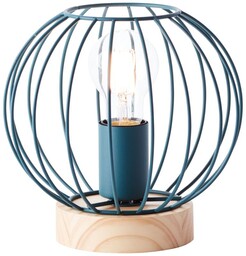 Brilliant Kulista lampka nocna Sorana 93044/73 druciana klatka