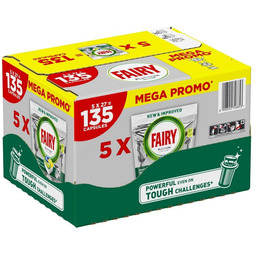 Kapsułki do zmywarki Fairy Platinum Lemon 135 sztuk