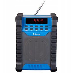Radio havy duty Denver WRB-60 Fm i Bluetooth,