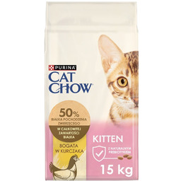 Karma dla kociąt, PURINA Cat Chow Kitten, kurczak,