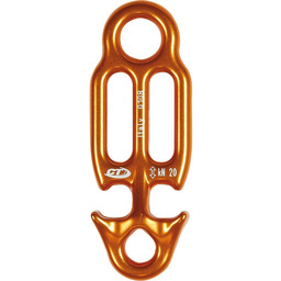 Climbing Technology Mężczyźni Moschettone Pillar Steel Karabinek, Pomarańczowy