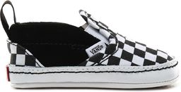 obuwie dziecięce VANS SLIP-ON V CRIB (CHECKER) Black/True