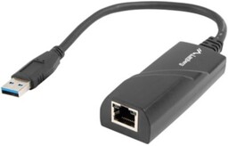 Lanberg karta sieciowa USB 3.0 1x RJ45 1Gb