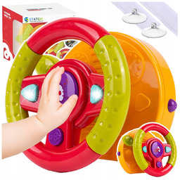 KIEROWNICA DLA DZIECI INTERAKTYWNA Zabawka Dla Chłopca Światła