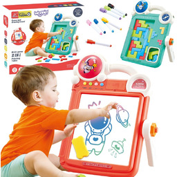 WOOPIE Dwustronna Tablica do Rysowania Gra Tetris 2w1