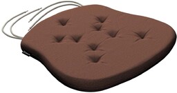 Poduszka na krzesło Filip, brązowy, 41 x 38