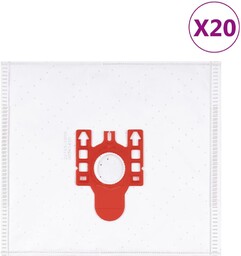 vidaXL Worki do odkurzaczy Miele typu FJM, 20