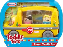 Little Tikes żółty szkolny autobus z figurkami Camp