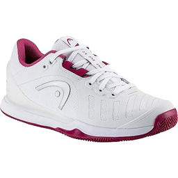 HEAD Damskie buty Sprint EVO 3.0 Clay, białe/jagodowe,