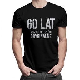 60 lat - wszystkie części oryginalne - męska
