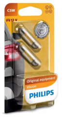 Philips - Żarówki PHILIPS C5W Vision
