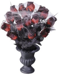 Wazon Z Różami Halloween