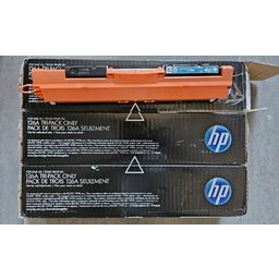 Toner Oryginał Hp Zestaw 3 Sztuk CF341A 126A
