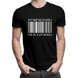Zmiana kodu na "6" z przodu - męska