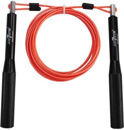 Just7Gym, Skakanka SPEED ROPE ALUMINIUM PREMIUM, czarna, 300
