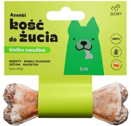 AZANKI Kość do żucia Białko owadów i jeżyna