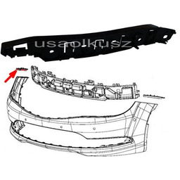 Ślizg mocowanie zderzaka przedniego prawe Chrysler 200 2015-