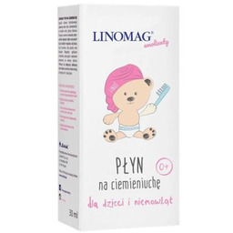 LINOMAG Emolienty Płyn na ciemieniuchę dla niemowląt, 30ml