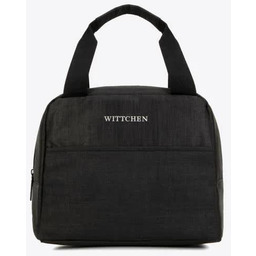 Wittchen Torba na lunch zaokrąglona czarna 56-3-021-11