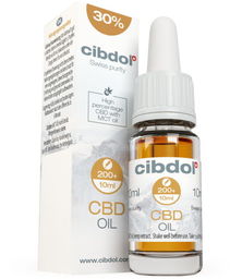 Olej CBD Cibdol 30% 10ml w oleju MCT