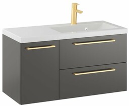 Szafka Wisząca Z Umywalką RON 90 cm D