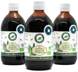 Zestaw napojów piołunowych Bio* - 3 sztuki, -