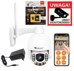 Kamera Ip Obrotowa Gsm Sim 3MP Orllo Z7