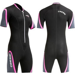 Cressi Women''S Playa Lady Shorty Wetsuit 2.5Mm Krótki