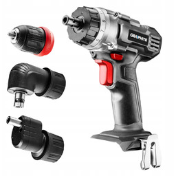 Graphite Wiertarko-wkrętarka Akumulatorowa 18V 10mm 3 Adaptery Bez