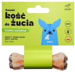 AZANKI Kość do żucia Białko owadów i mięta