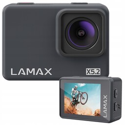 Kamera sportowa Lamax X5.2 Rozdzielczość 4K, Stabilizacja Obrazu,