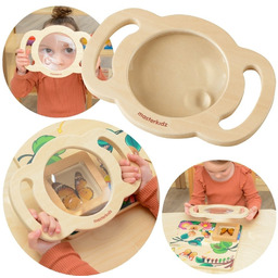 MASTERKIDZ Duża Drewniana Lupa Discovery